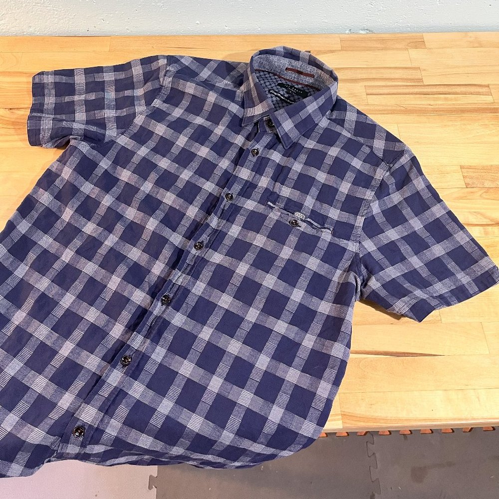 Ted Baker Short Sleeve Button Up